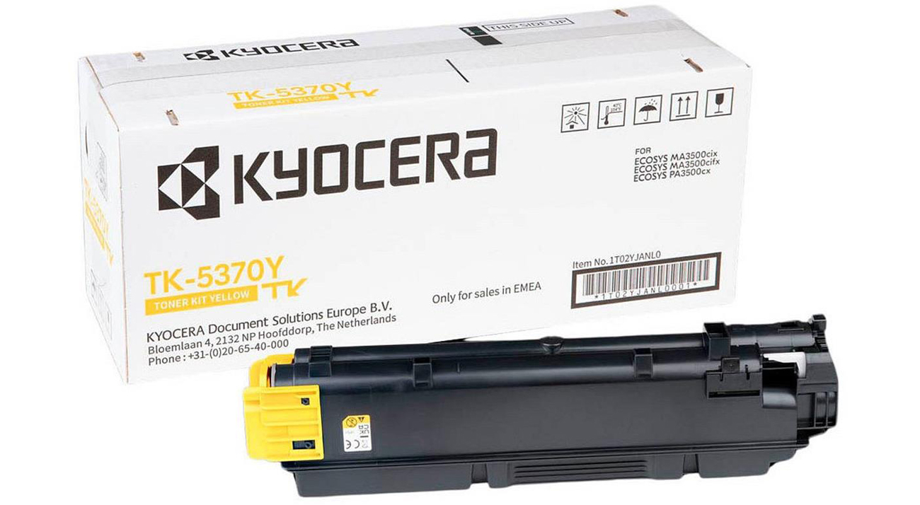Toner do drukarki TK-5370Y yellow 5000 str.