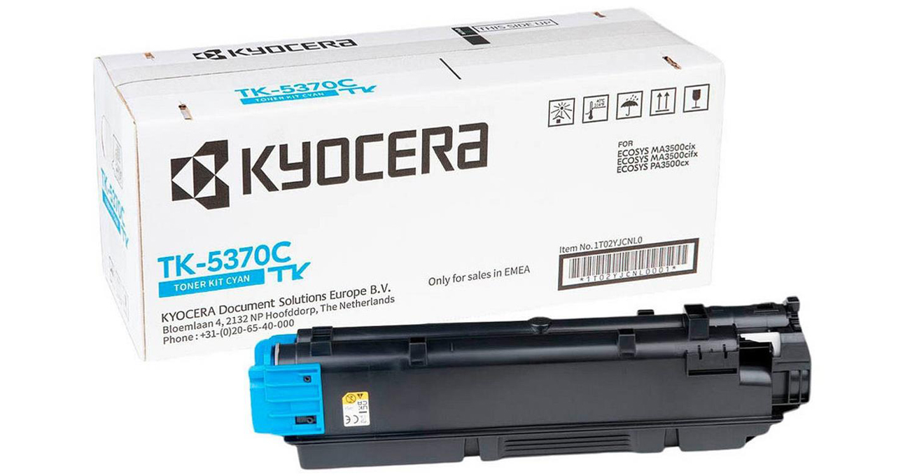 Toner do drukarki TK-5370C cyan 5000 str.