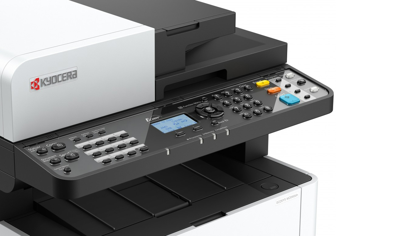 Kyocera ECOSYS M2135dn panel sterowania