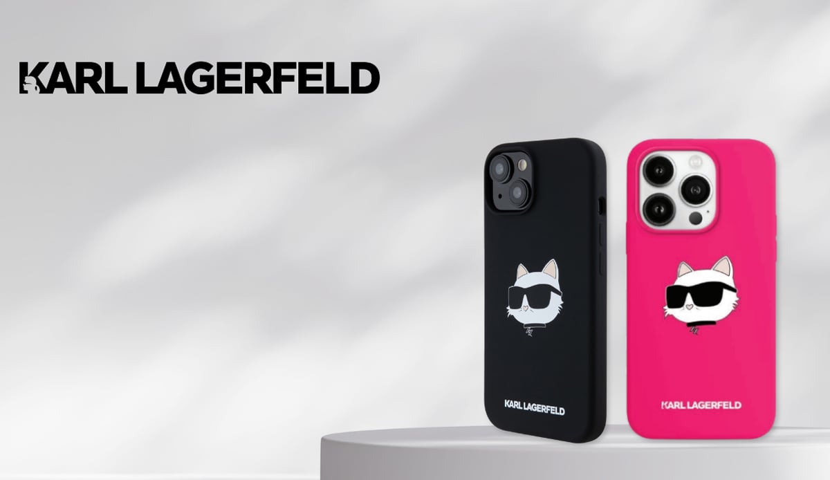 Etui Karl Lagerfeld Silicone Choupette Head Print do iPhone 16 Pro Max fuksja