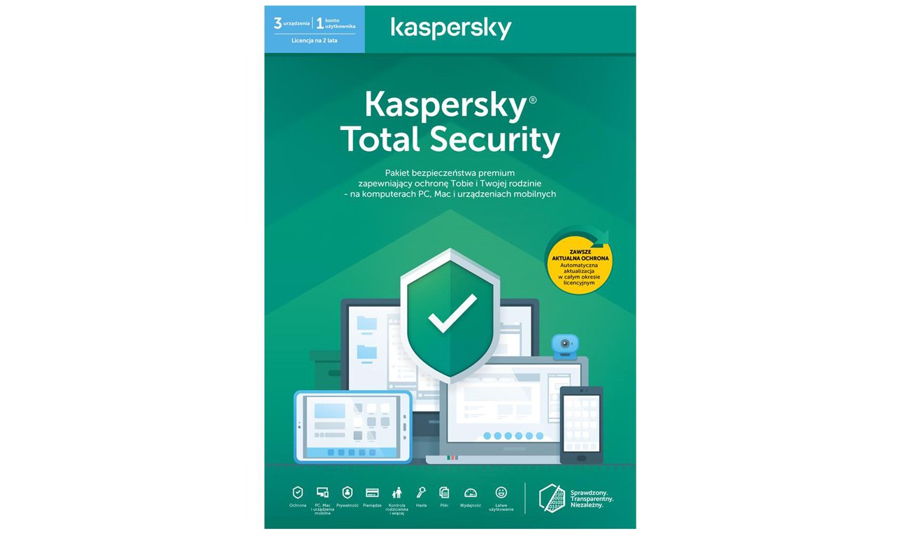 Kaspersky Total Security Multi-Device ESD Ochrona dzieci przed zagrożeniami internetowymi