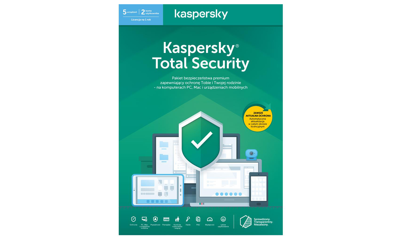 Kaspersky Total Security Multi-Device ESD Ochrona dzieci przed zagrożeniami internetowymi