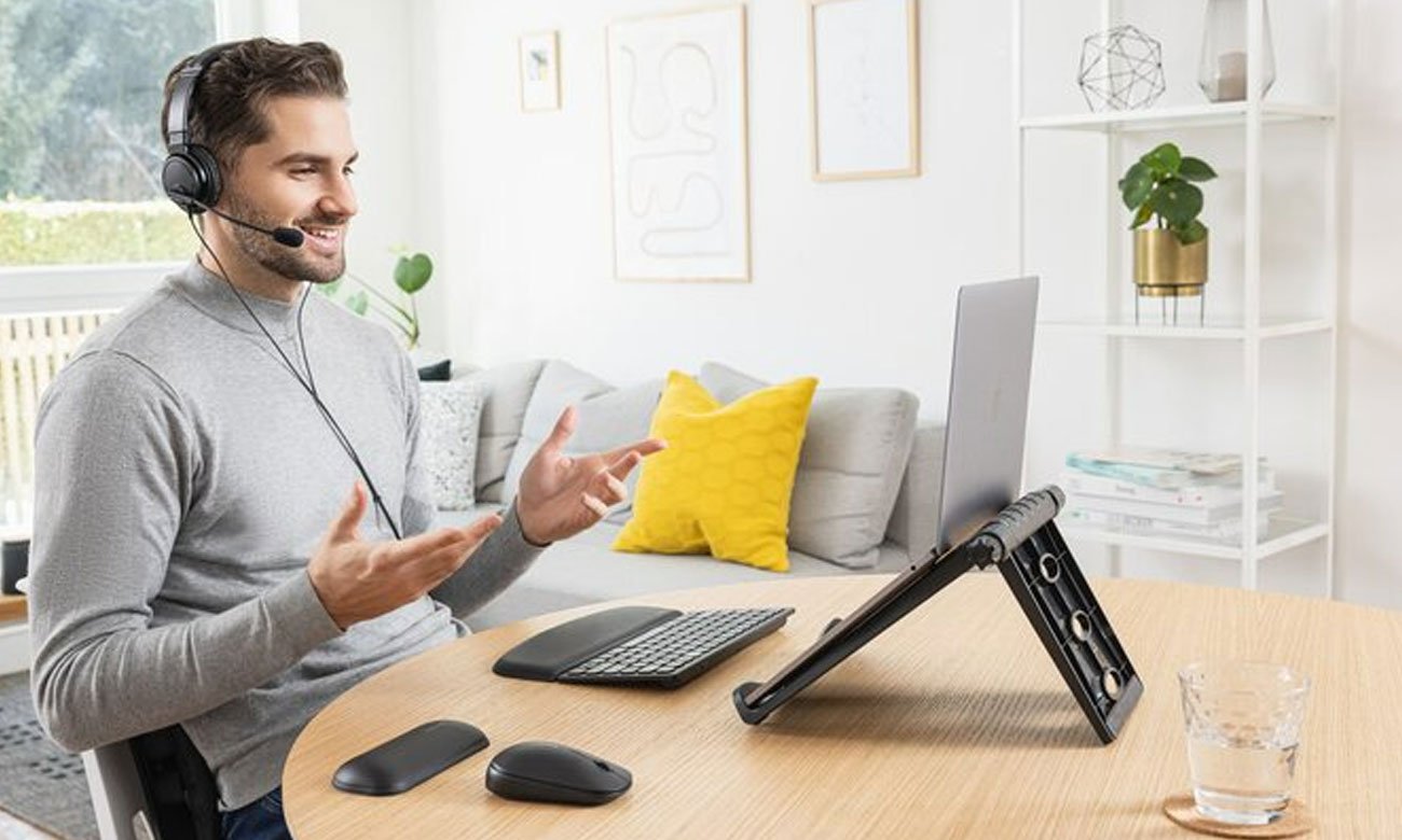 Kensington ErgoSoft Wrist Rest Slim Compact