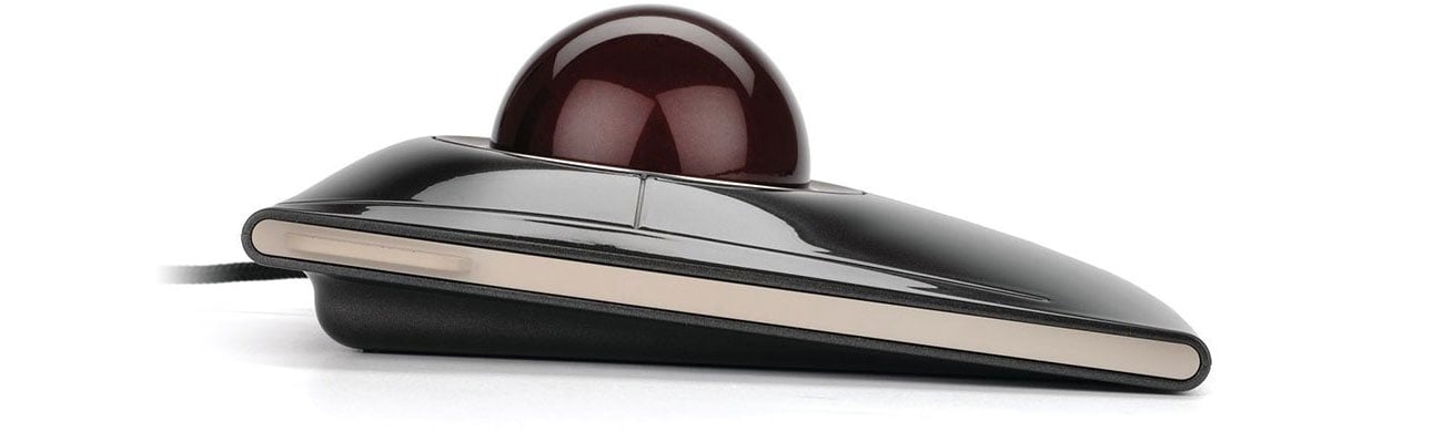 Kensington Trackball SlimBlade widok z boku
