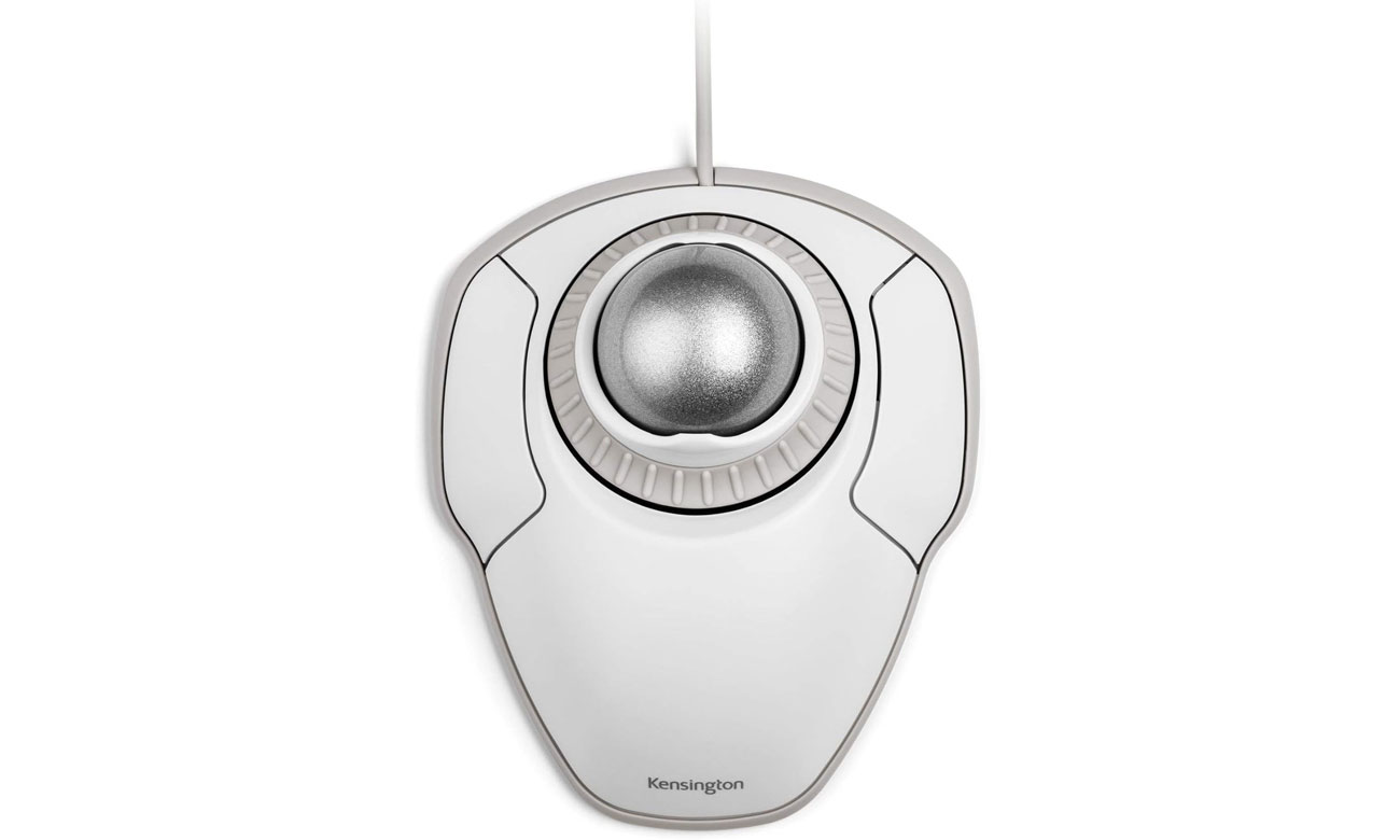 Kensington Trackball Orbit z pierścieniem przewijania srebrny Myszki