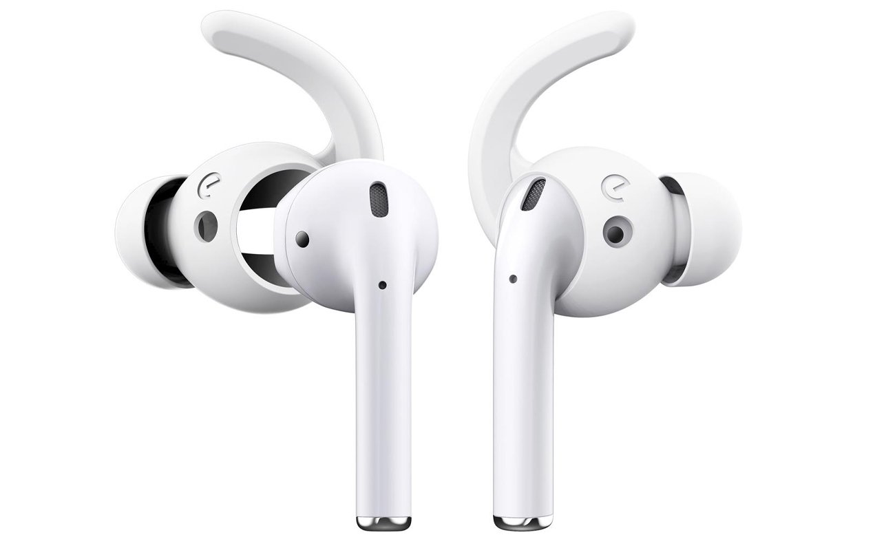 KeyBudz EarBuddyz Ultra Aufsätze für AirPods 1/2 Weiß - Anwendung