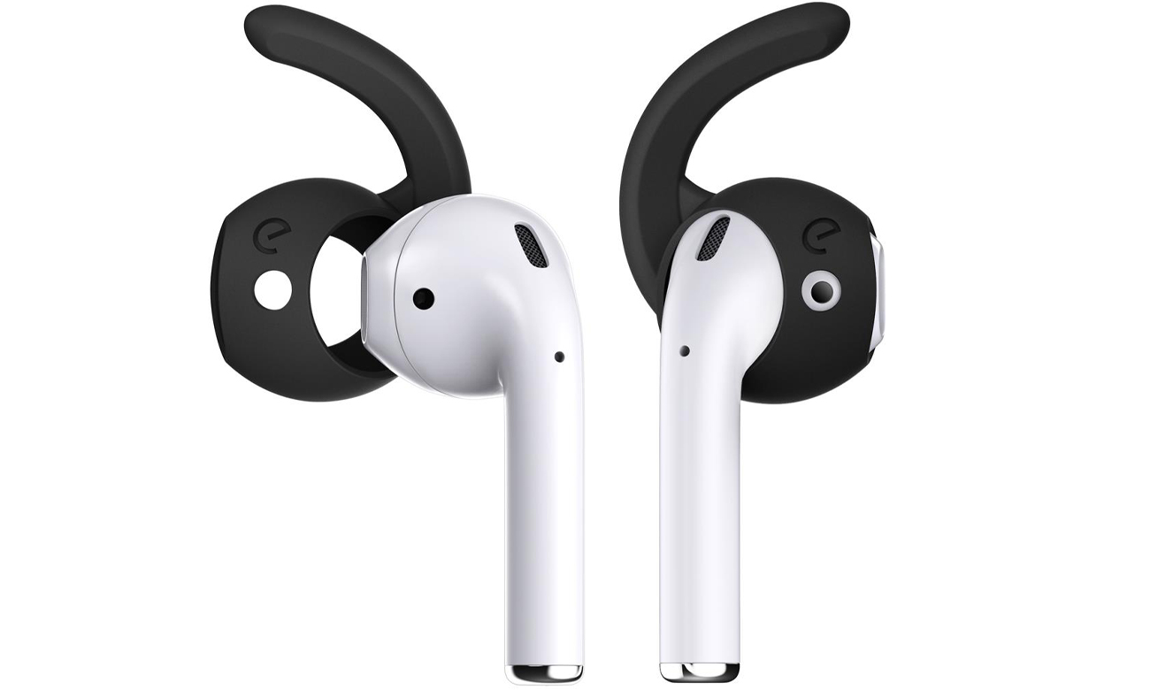 Nakładki KeyBudz EarBuddyz do AirPods 1/2 / EarPods Czarne - Zastosowanie
