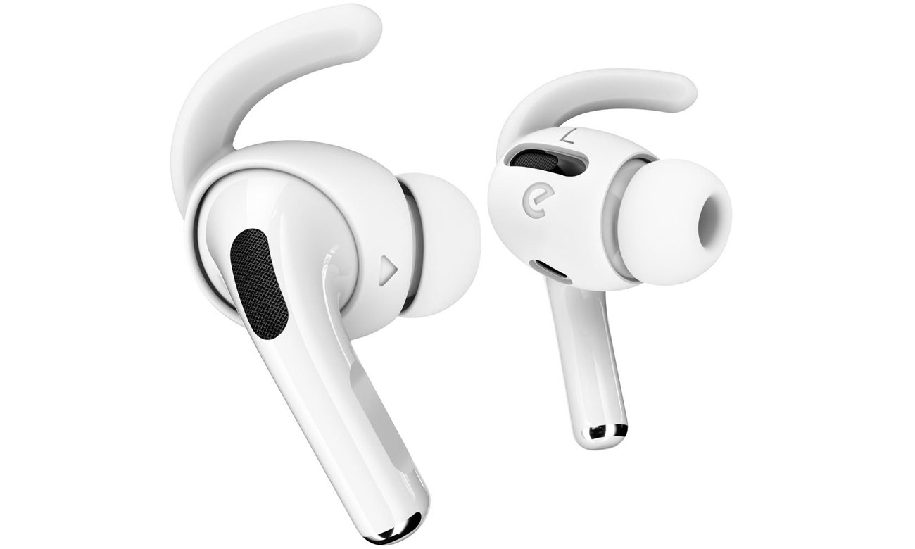 KeyBudz EarBuddyz Aufsätze für AirPods Pro Weiß - Anwendung