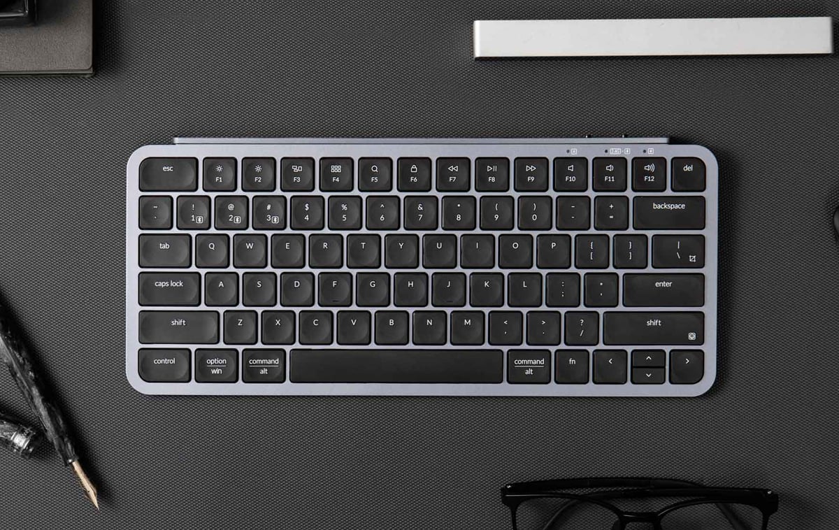Klawiatura Keychron B1 Pro Ultra Slim Bluetooth Space Gray