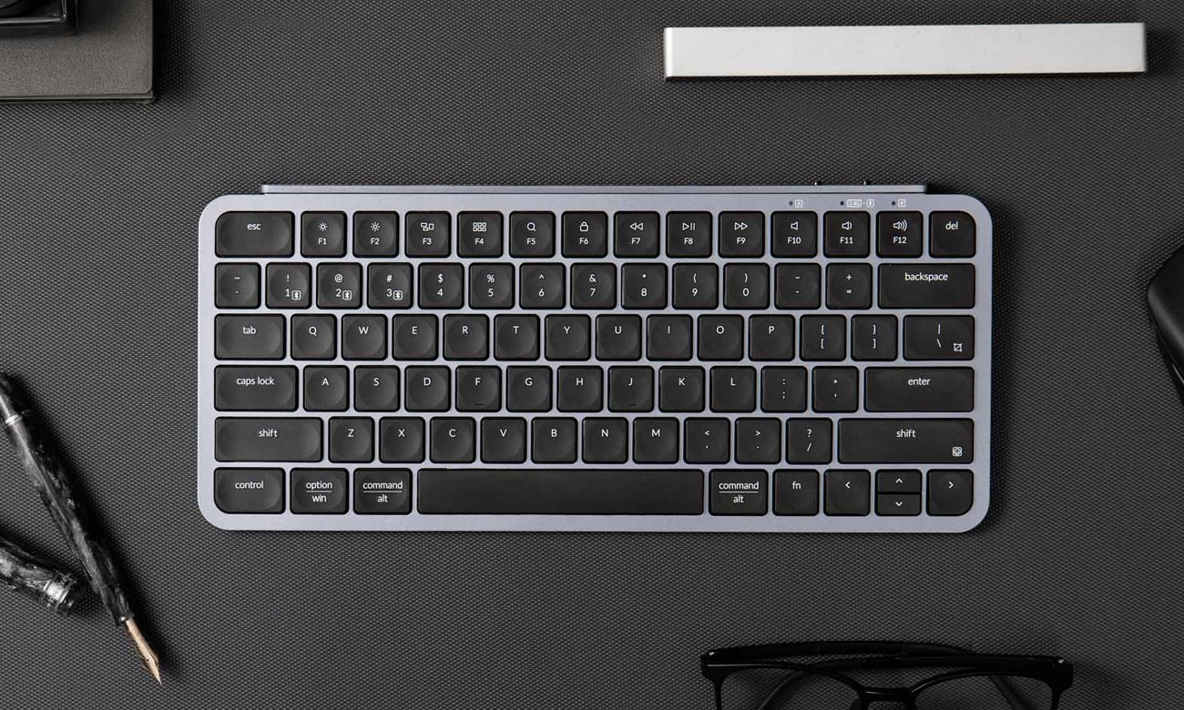 Klawiatura Keychron B1 Pro Ultra Slim Bluetooth Space Gray