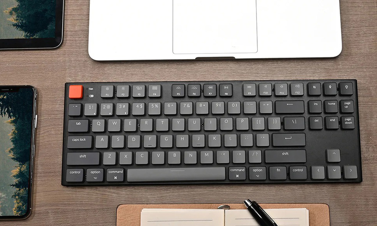 Keychron K1-E1 widok z góry