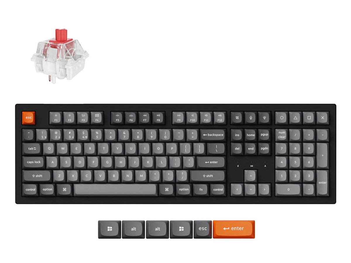 Kabellose Tastatur Keychron K10M-H1