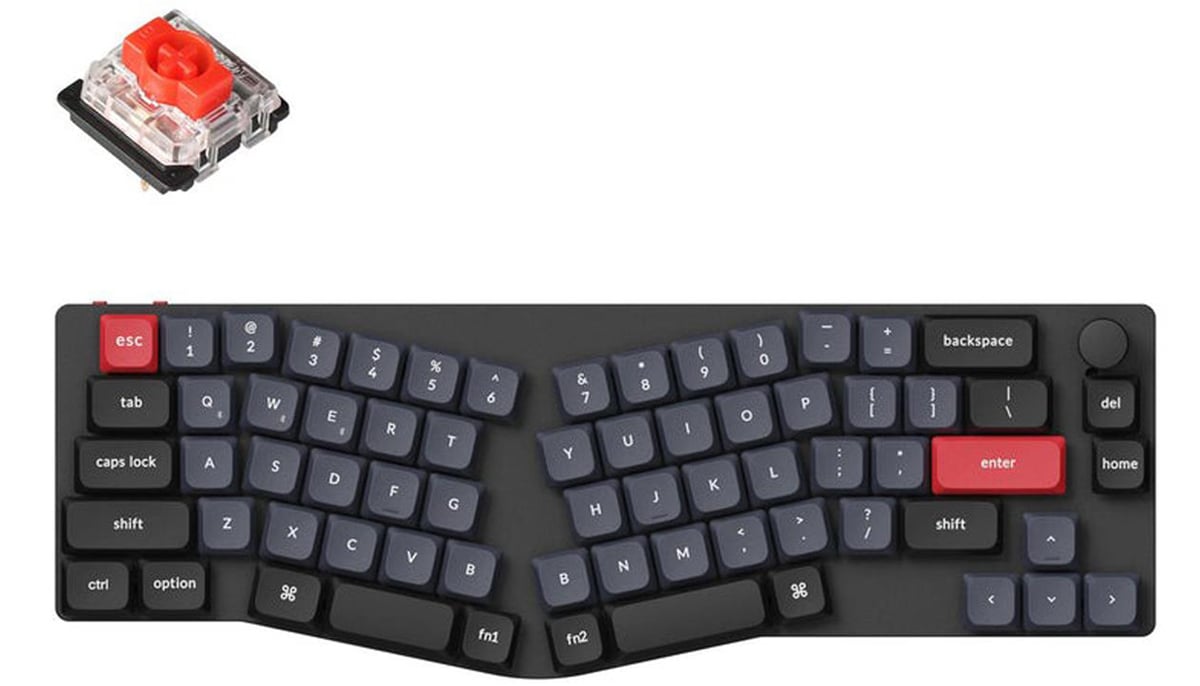 Keychron K11 Pro H1 Gateron Red RGB Ergonomic