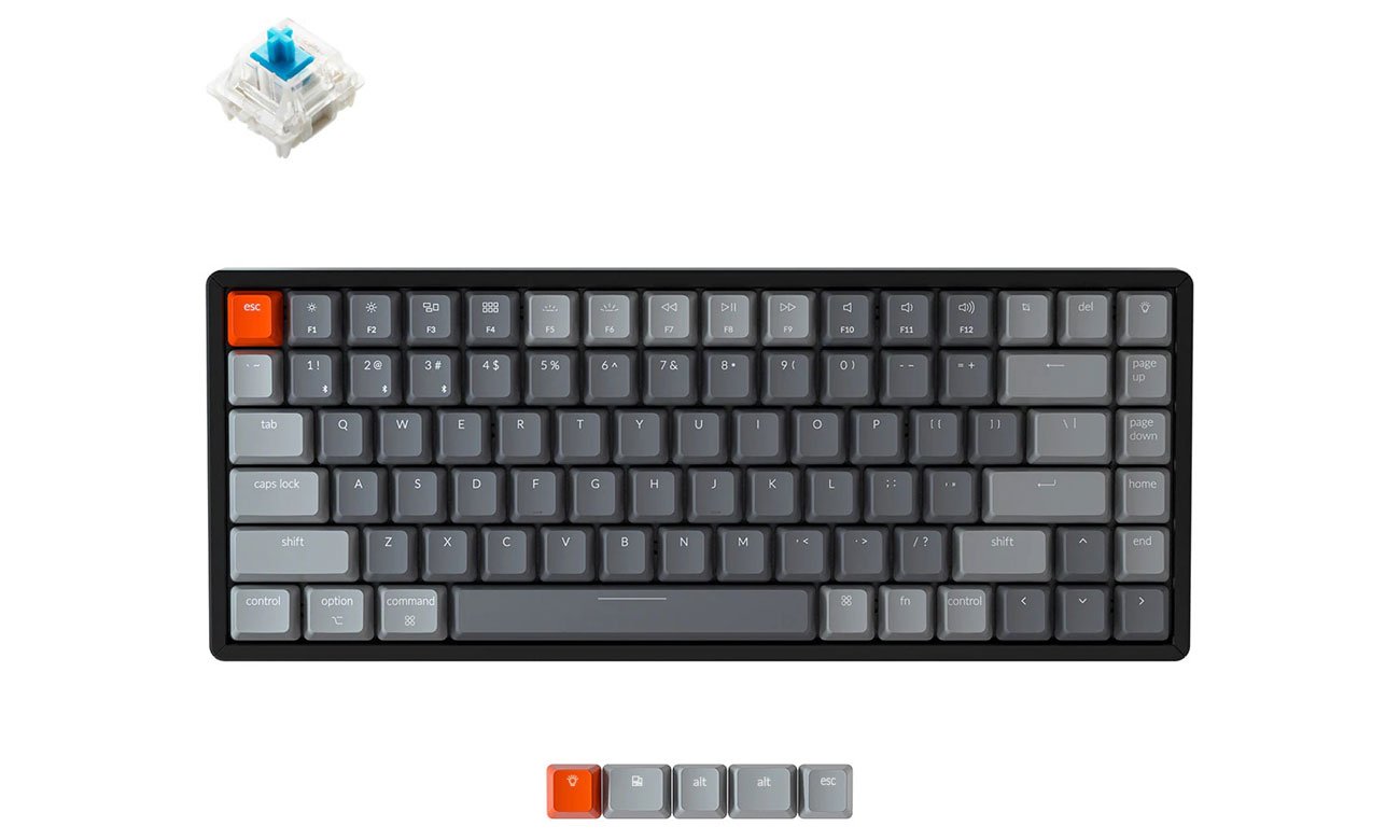 Klawiatura bezprzewodowa Keychron K2 C2 przełączniki