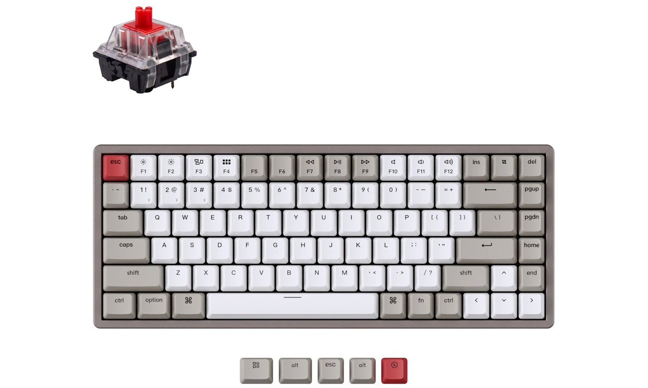 Bezprzewodowa klawiatura mechaniczna Keychron K2-L1