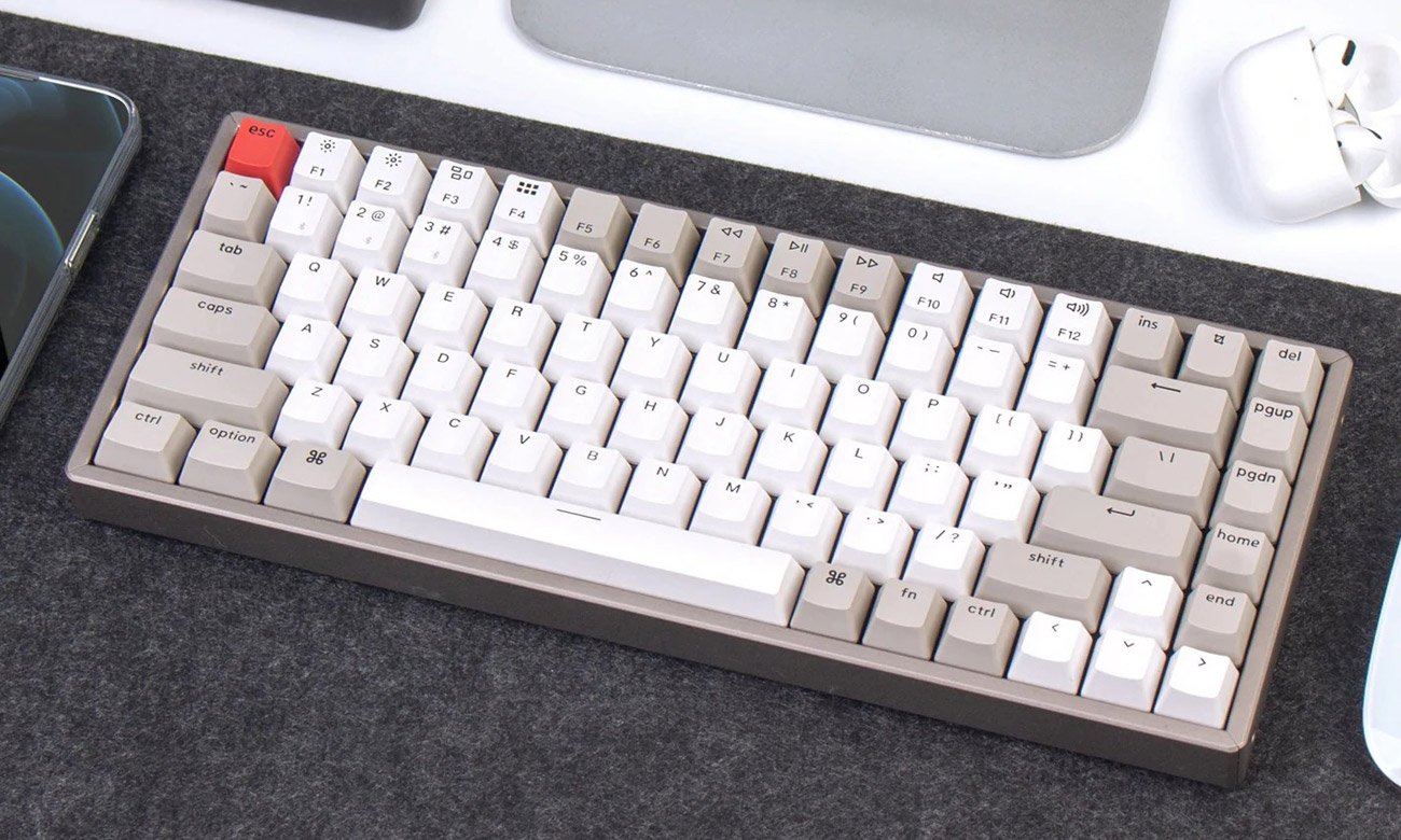 Keychron K2-K1 łączność przewodowa i bezprzewodowa