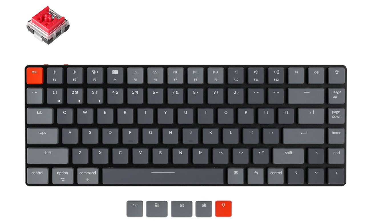 Klawiatura bezprzewodowa Keychron K3-E1