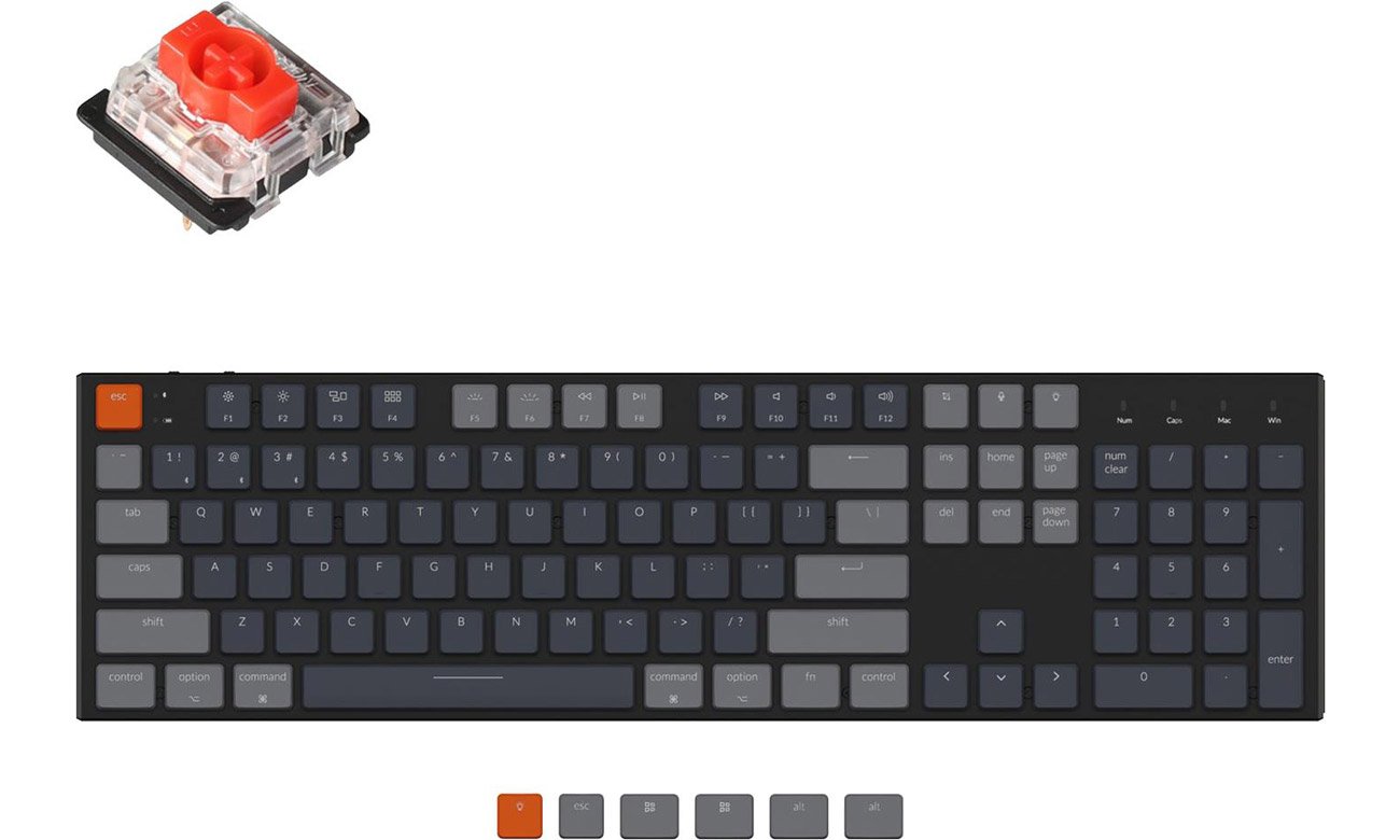 Klawiatura bezprzewodowa Keychron K5-B1