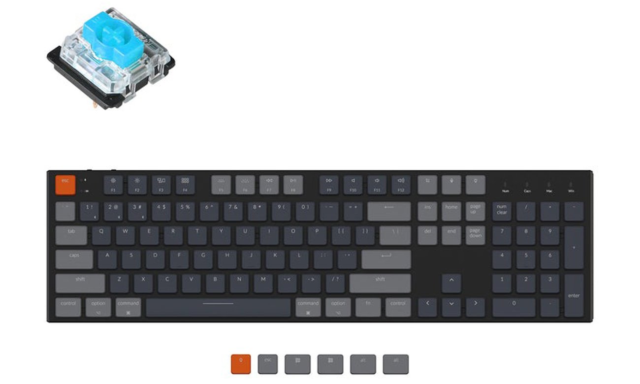 Klawiatura bezprzewodowa Keychron K5-B2