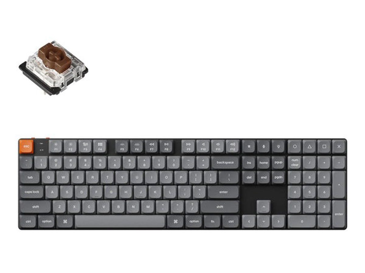 Keychron K5 max H2 Slim Low Profile Gateron Brown RGB