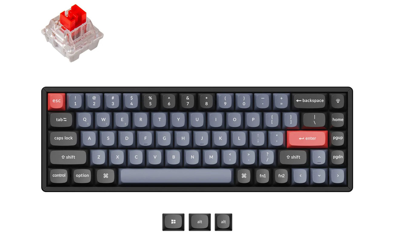 Keychron K6P przełącznik