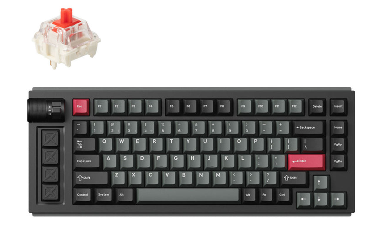 Keychron L1 M1 Lemokey Gateron Jupiter Red