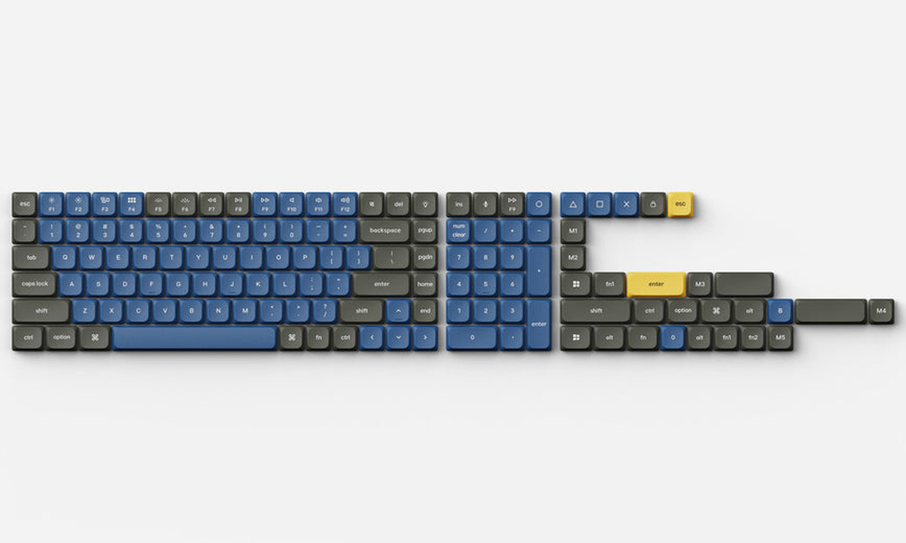 Keychron Low Profile Double Shot PBT LSA Keycap Set Version 2