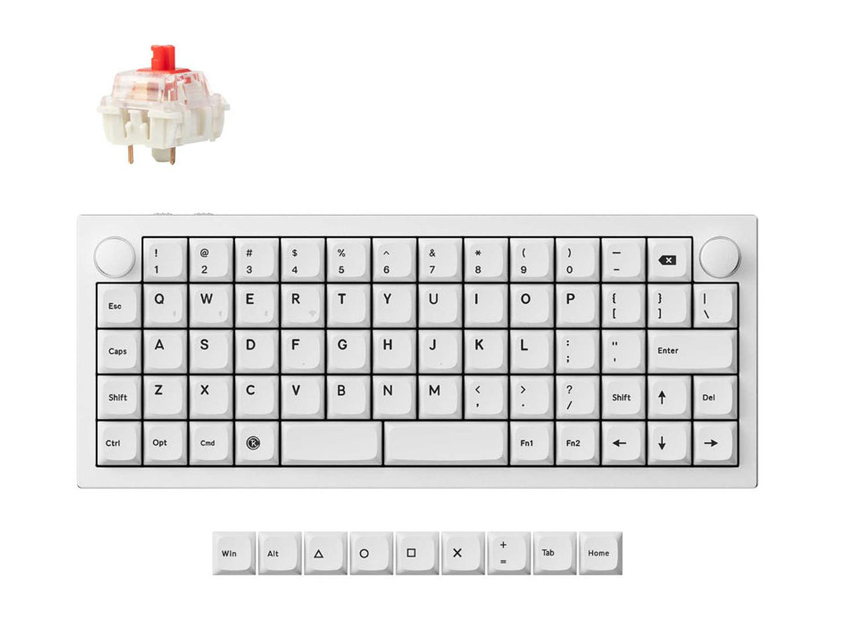 Keychron Q15 Max P1 Gateron Jupiter Red, Knob, Mac OS/Windows