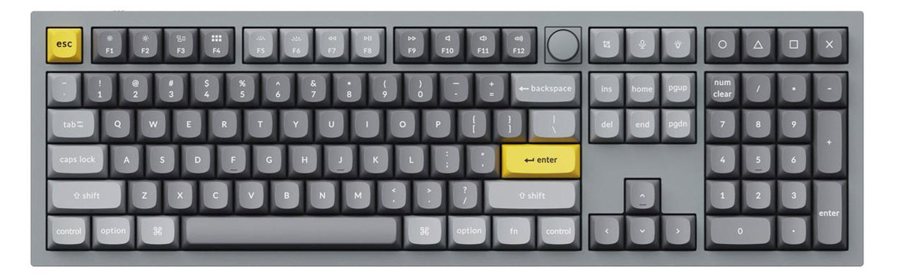 Keychron Q6-N1Z widok z góy