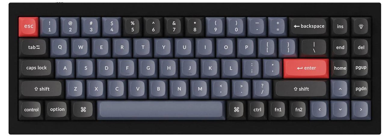 Keychron Q7-M1 widok z góry