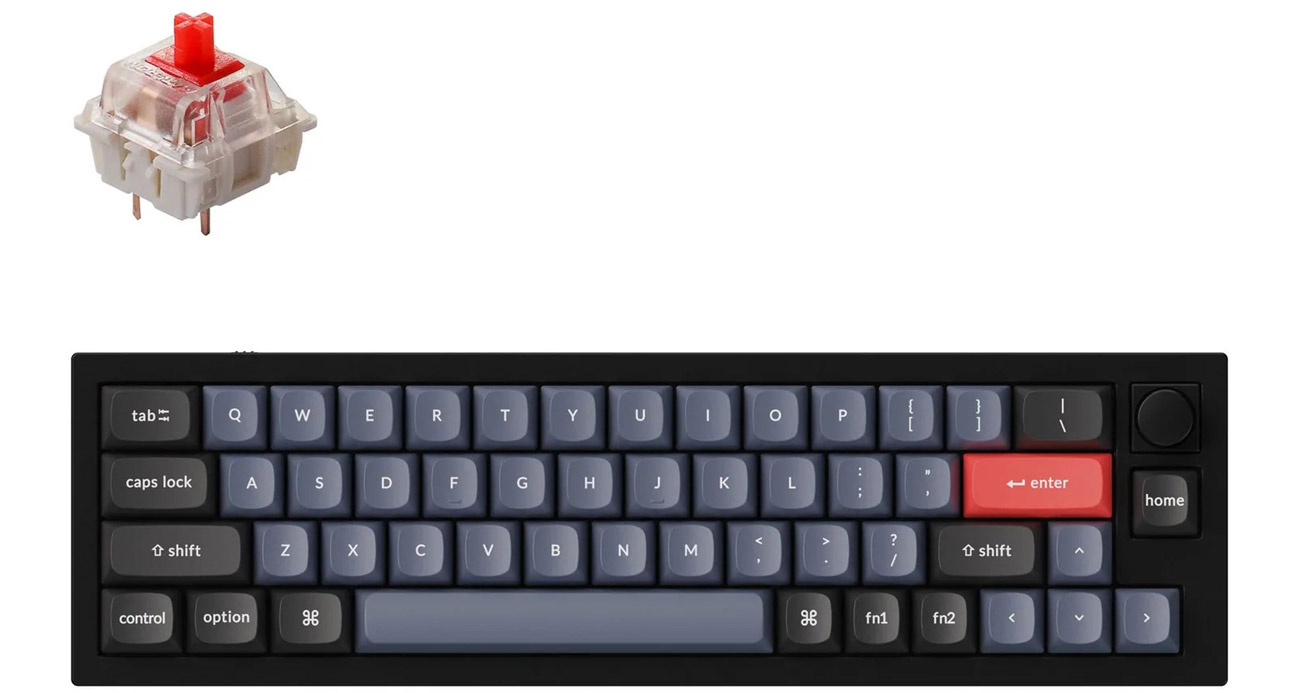 Przełączniki Gateron G Pro Red i konstrukcja Hot Swap