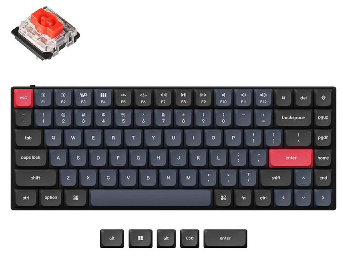 Klawiatura Keychron S1 B1 Red Switch RGB