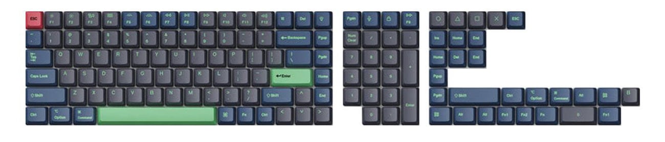 Keychron OEM Dye-Sub PBT Keycap Set - Hacker