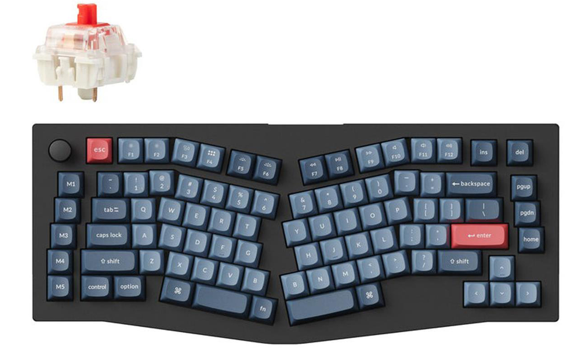 Klawiatura Keychron V10 Max D1 Gateron Jupiter Red