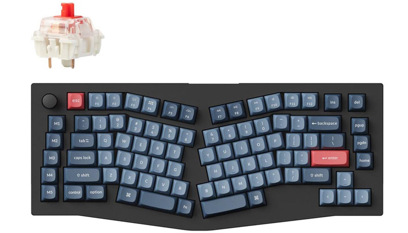 Klawiatura Keychron V10 Max D1 Gateron Jupiter Red