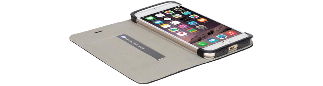 Krusell Malmo FolioCase do iPhone 7 Plus wnętrze