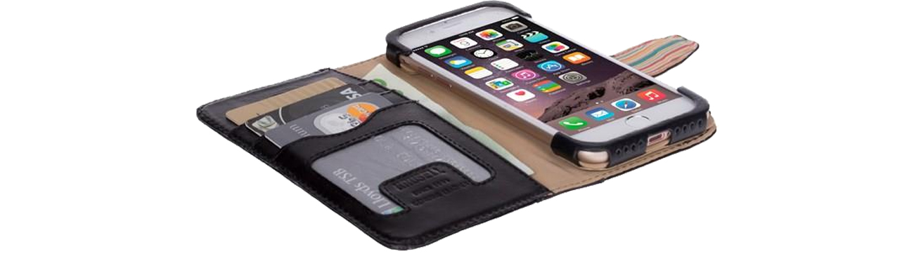 Krusell Sigtuna Folio Wallet do iPhone 7 wnętrze