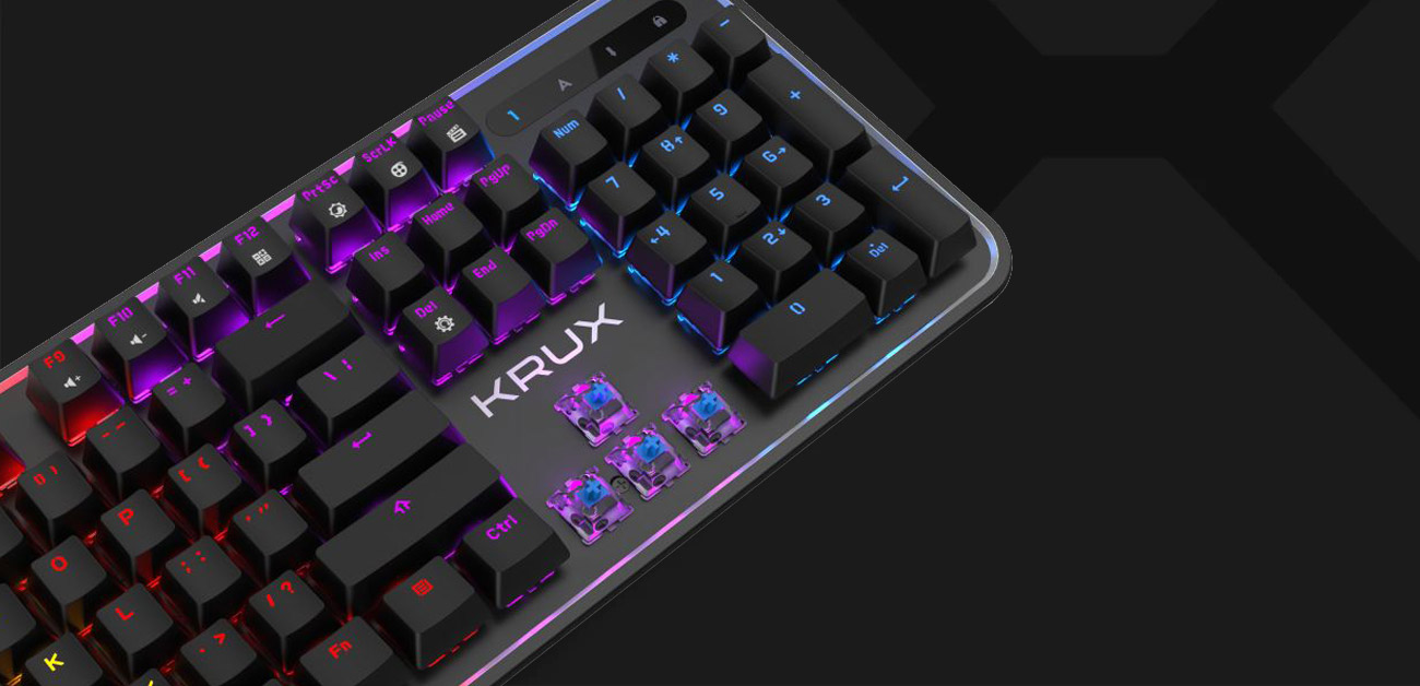 krux comet rgb outemu blue