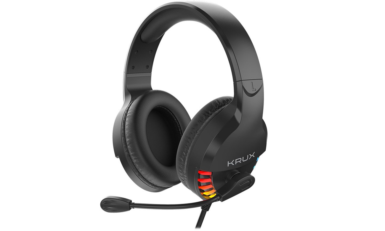 Zestaw słuchawkowy KRUX Fizz RGB Gaming Headphones