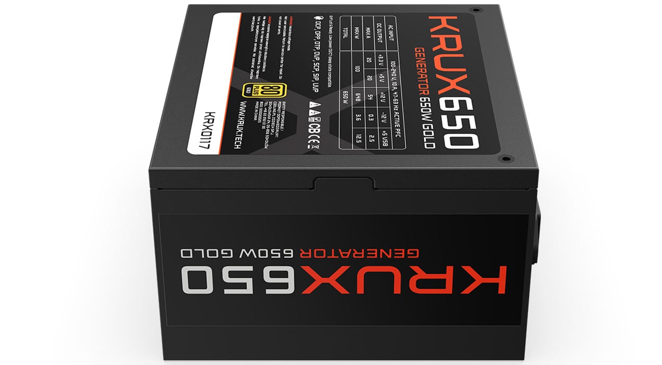 KRUX Generator widok z boku