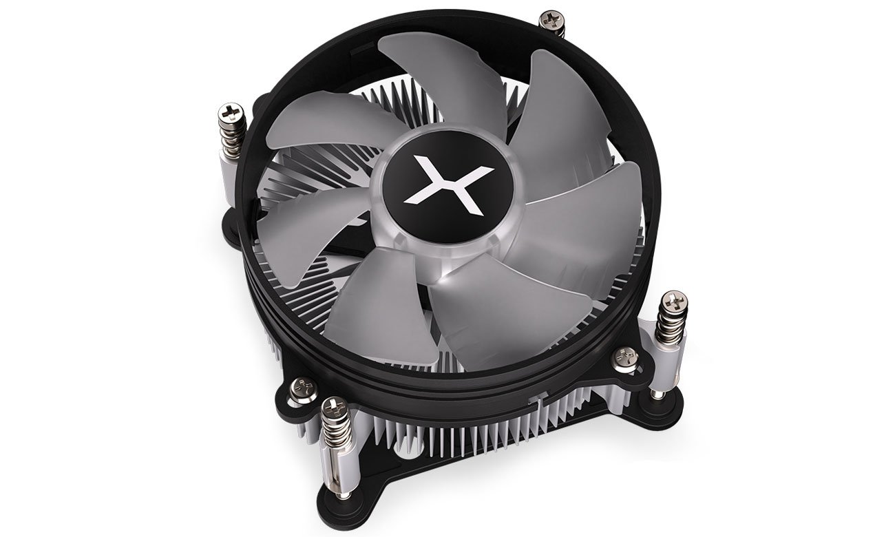 Chłodzenie procesora KRUX Integrator RGB 92 mm mleczny wentylator