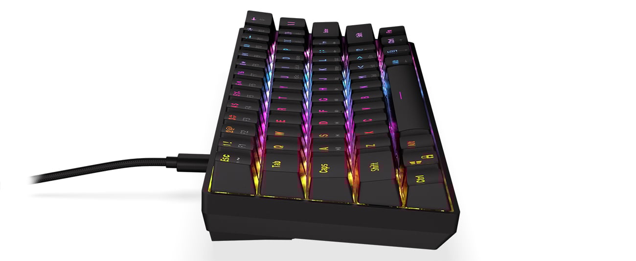 KRUX Qara 60% widok z boku pod kątem