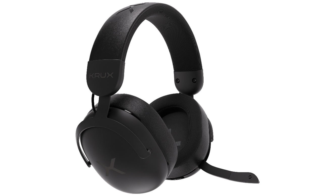 Zestaw słuchawkowy KRUX Crave Pro Wireless - Widok od przodu pod kątem