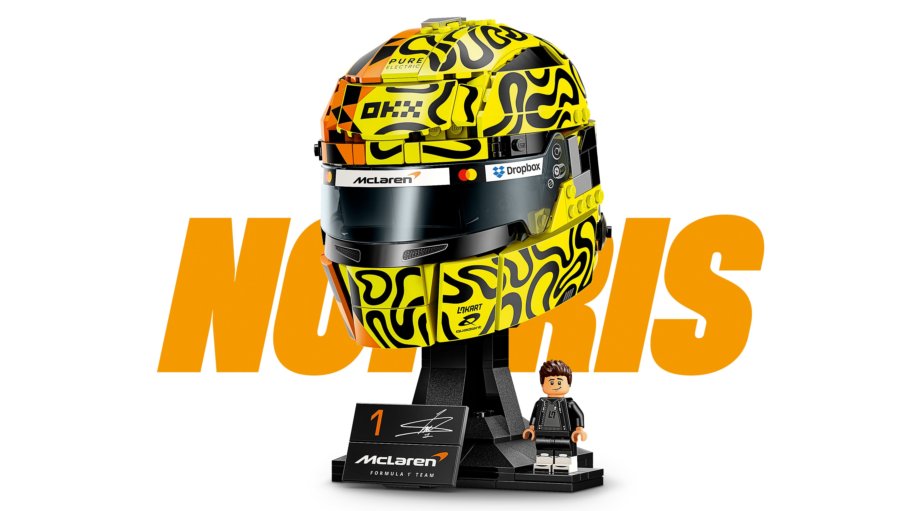 LEGO® Editions Kask Lando Norris McLaren Mastercard F1® Team 43023