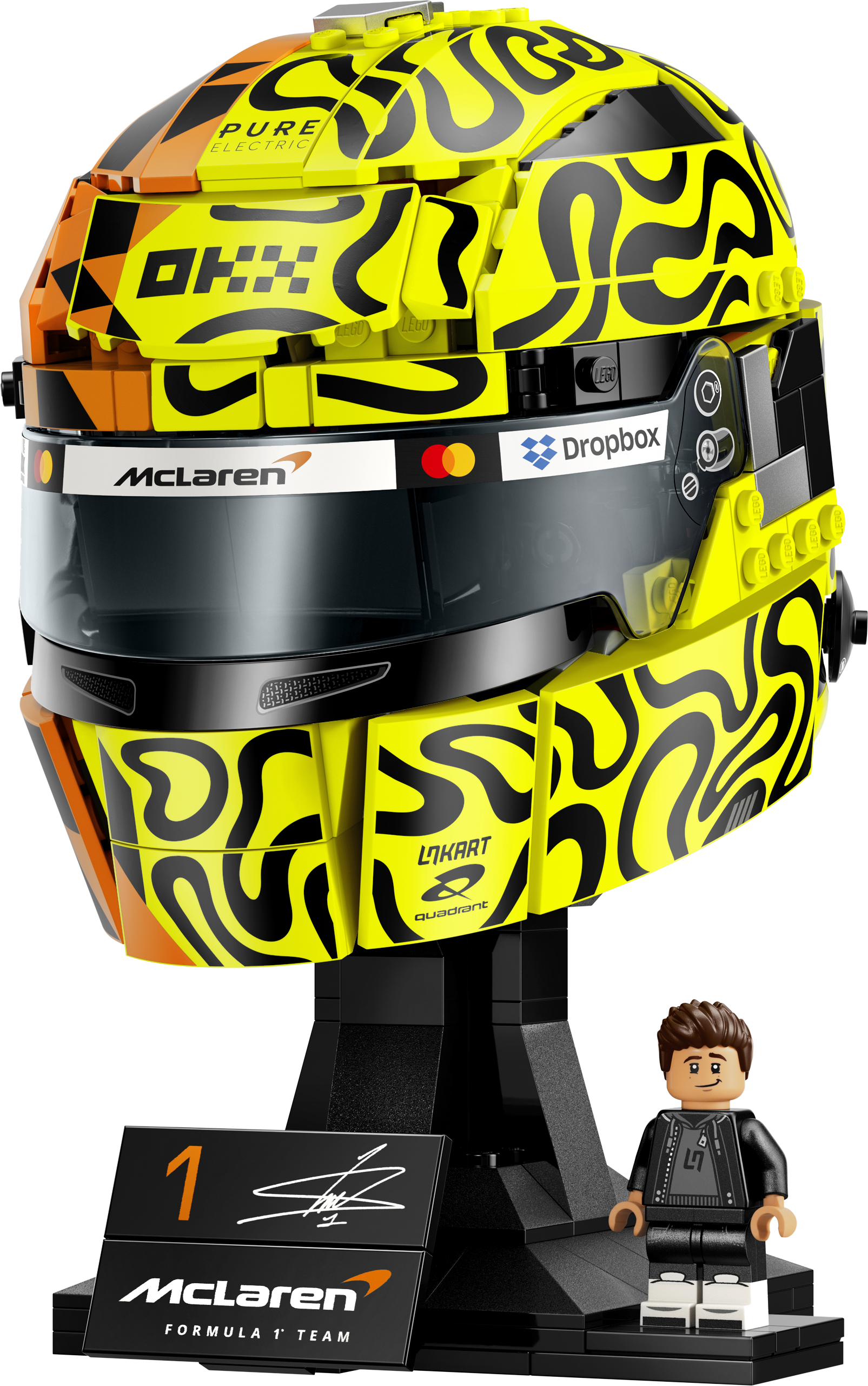LEGO® Editions Kask Lando Norris McLaren Mastercard F1® Team 43023