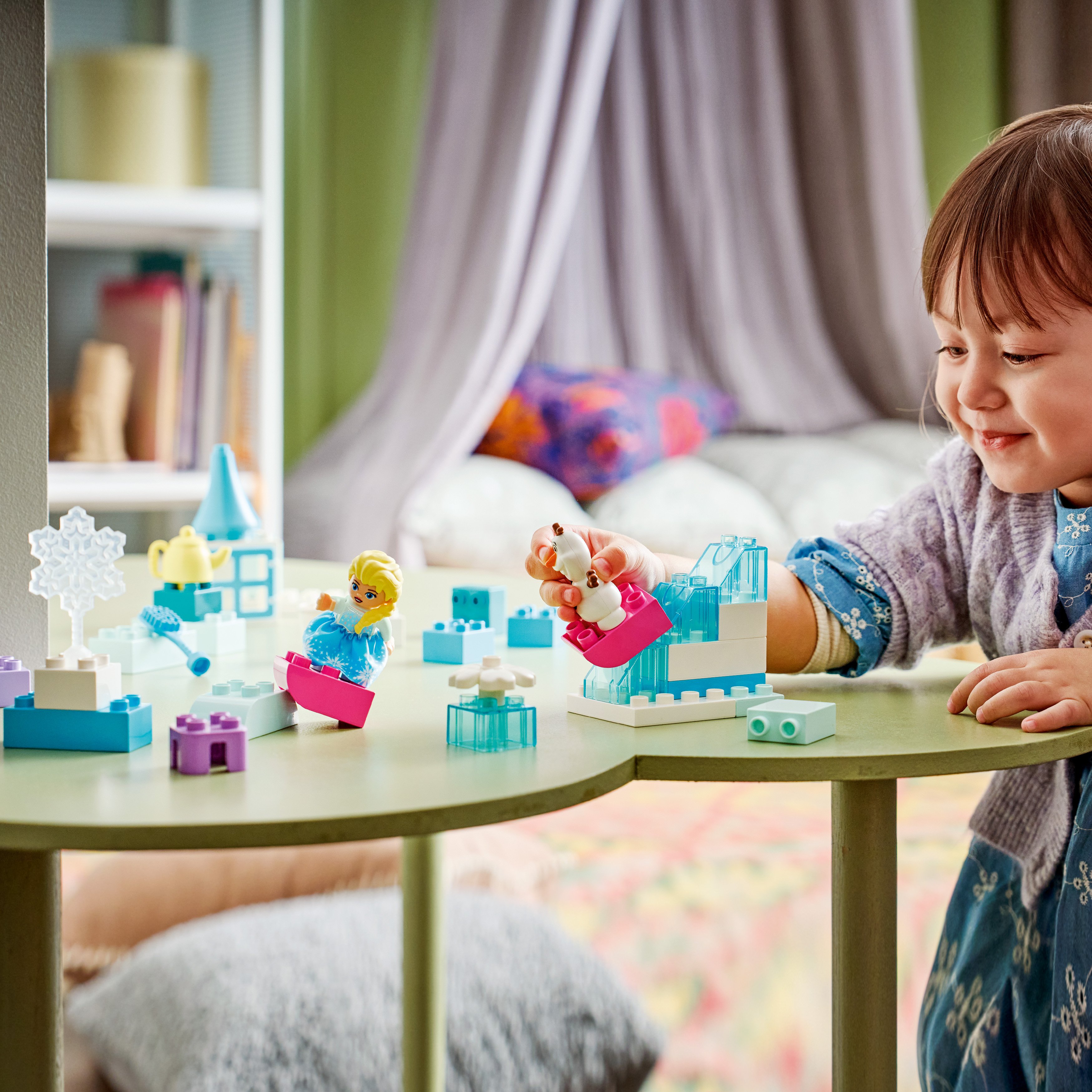 LEGO® DUPLO® | Disney Kraina Lodu Kreatywne pudełko z Elzą i Olafem 10462
