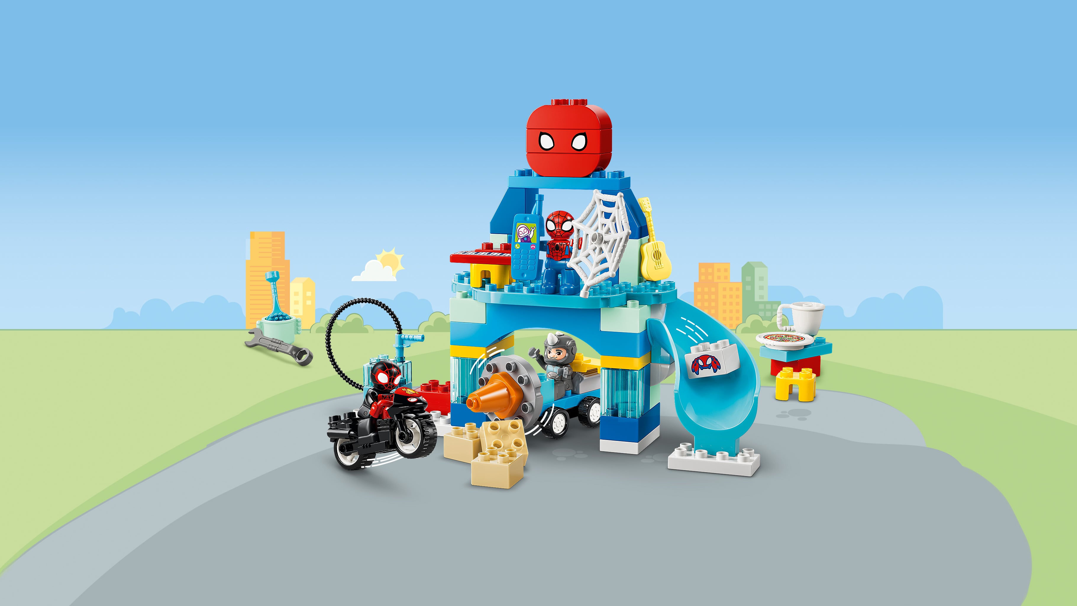 LEGO® DUPLO® | Marvel Kryjówka Pajęczej Drużyny 10464
