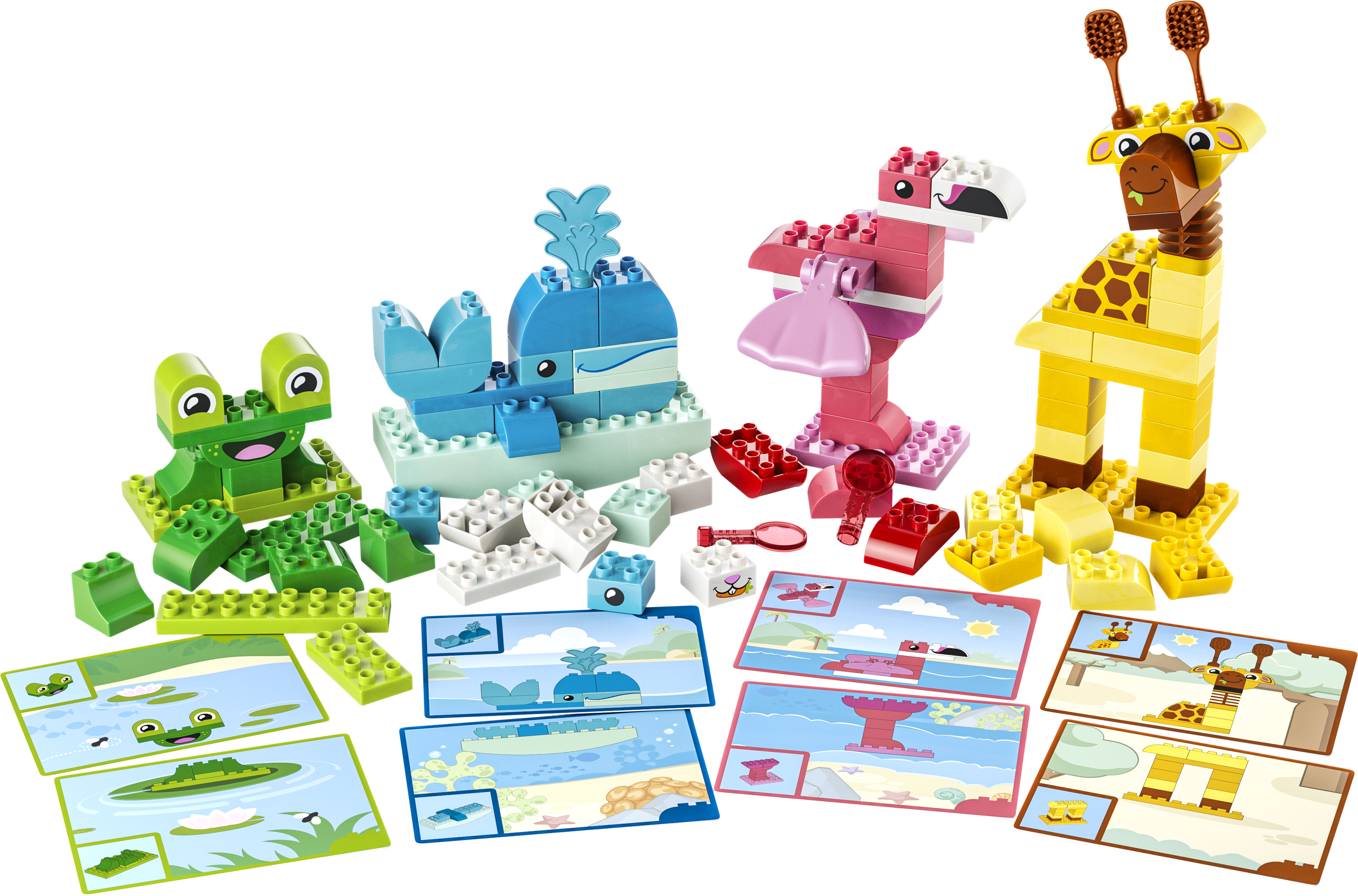 LEGO® DUPLO® Gra w budowanie zwierzątek 10472