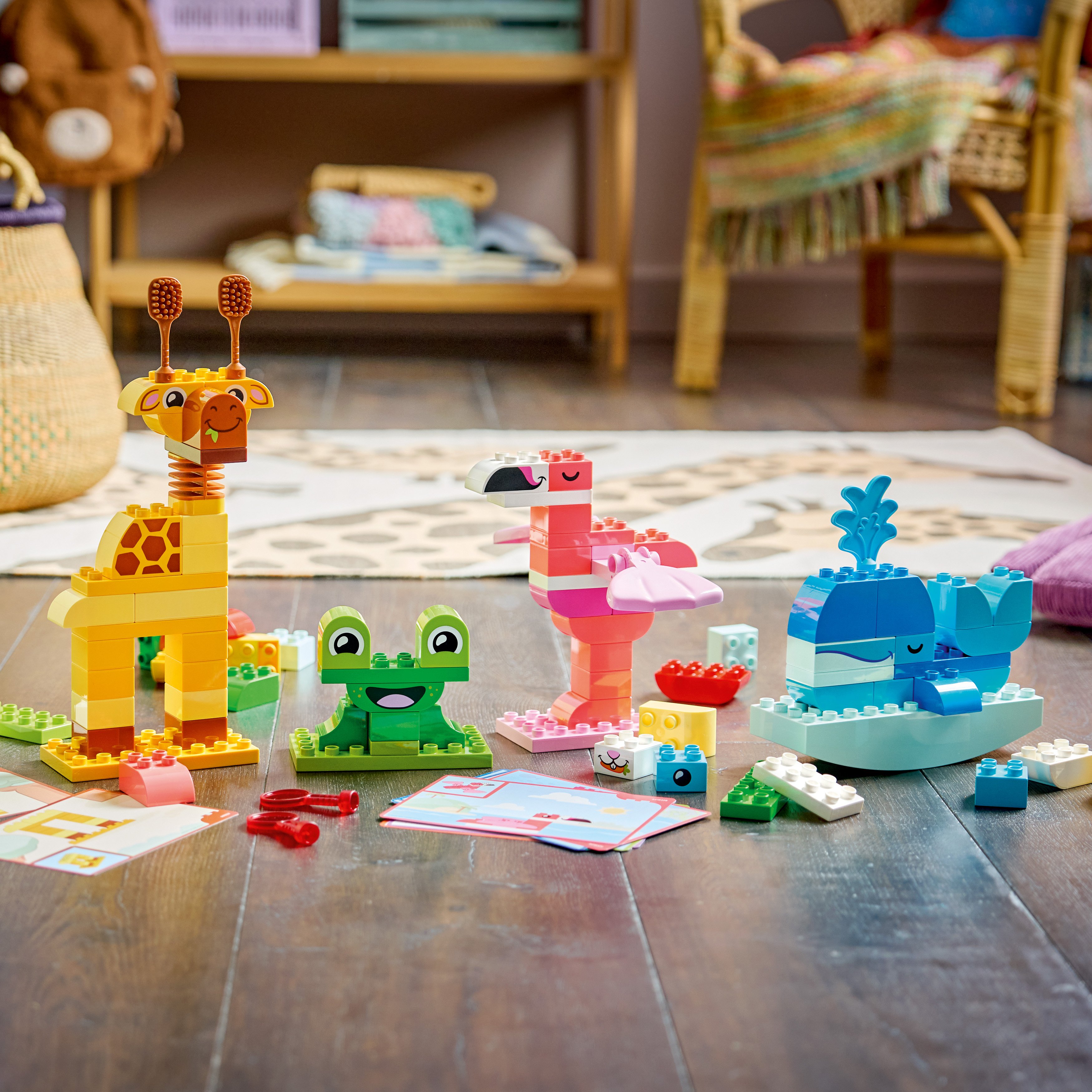 LEGO® DUPLO® Gra w budowanie zwierzątek 10472