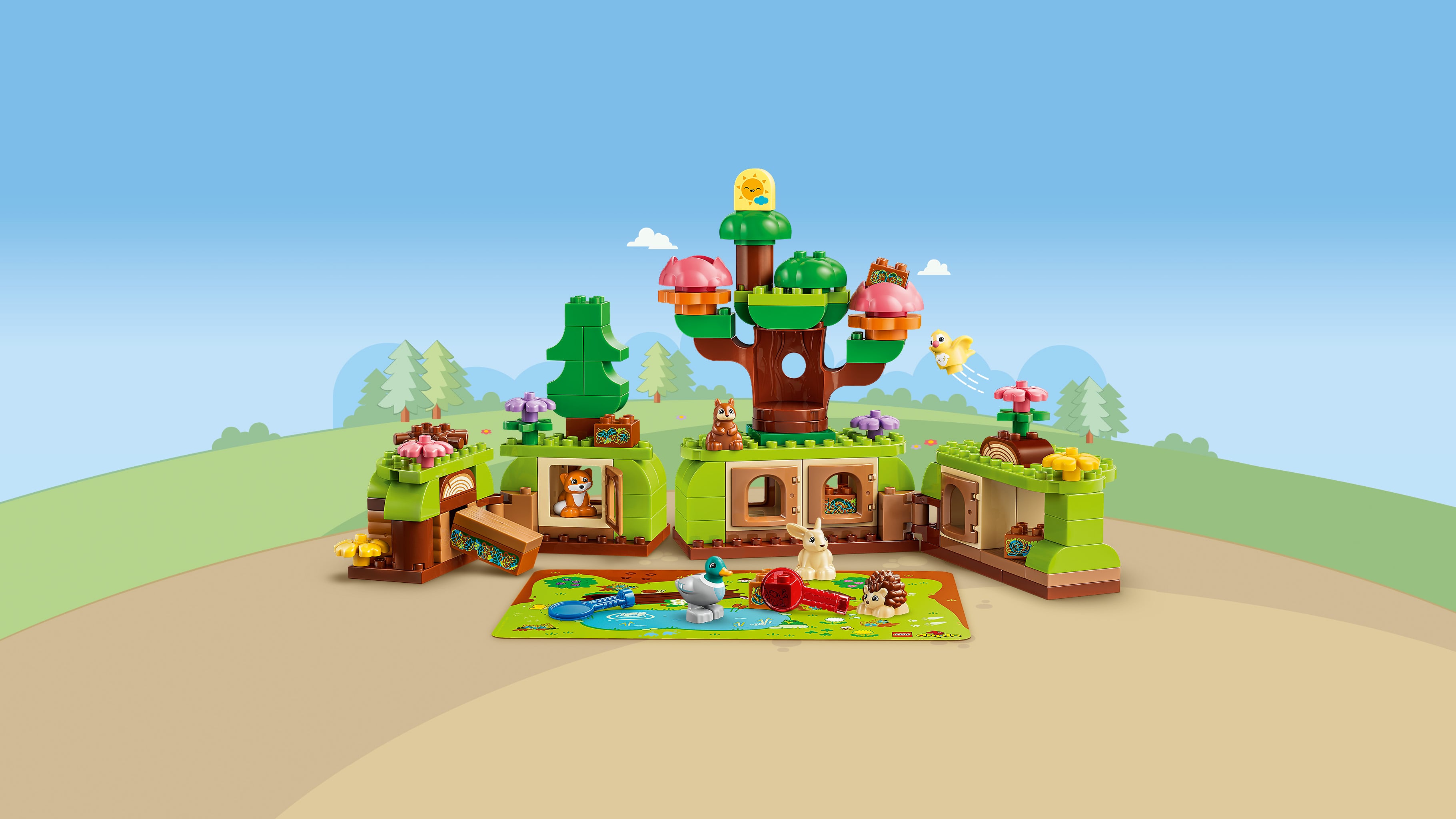 LEGO® DUPLO® Las odkrywców z dzikimi zwierzętami 10480